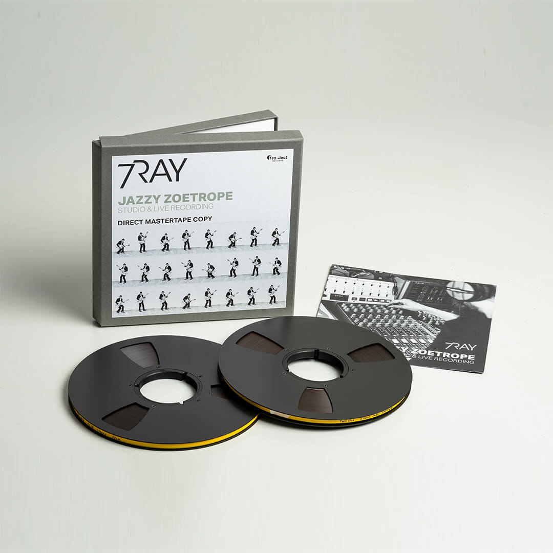 Henley Audio | 7RAY Jazzy Zoetrope Vinyl Records | 7RAY feat